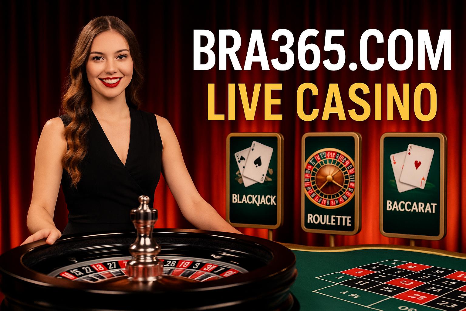 O BRA365.COM Live Casino lança promoções regularmente