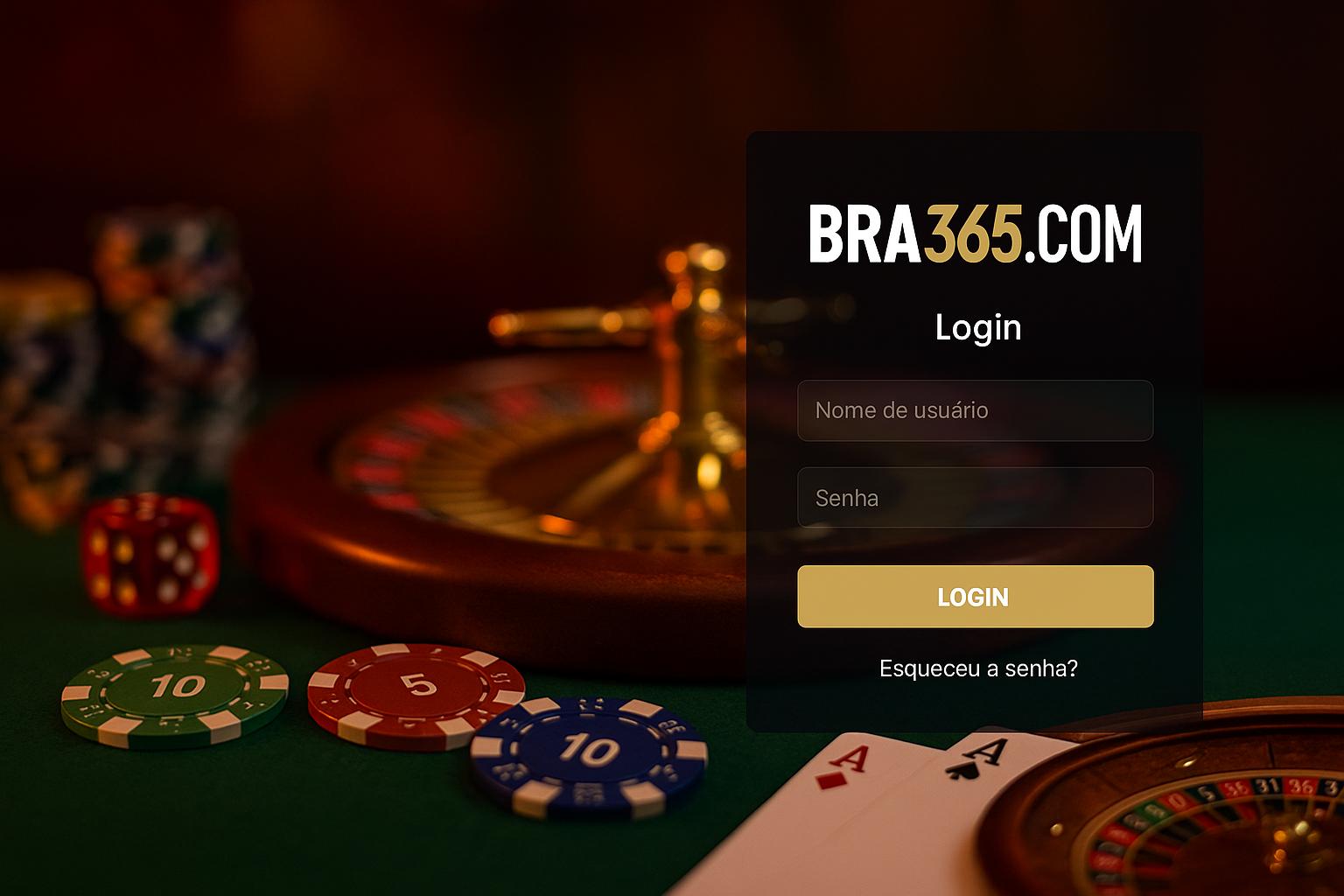 Login no Cassino BRA365.COM